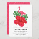Search for flamingo baby shower invitations Tropical