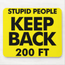 Search for warning mousepads Danger