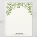Search for sage green stationery paper Flowers