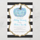 Search for blue black and gold invitations Gender neutral