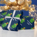 Search for frog christmas wrapping paper Green
