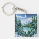 Search for pine trees key rings Winter