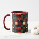 Search for green and white mugs Christmas holiday