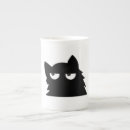 Search for funny black mugs Sarcastic cat