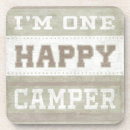 Search for happy camper coasters Camping