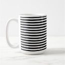 Search for black and white striped mugs Elegant