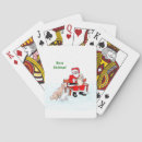 Search for santa claus playing cards Dog