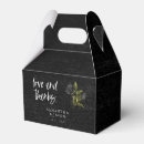 Search for gothic wedding favour boxes Dark