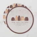 Search for seasonal moving announcement cards Elegant