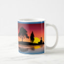Search for tree silhouette coffee mugs Sea