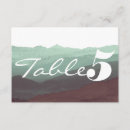 Search for mountain table cards Rustic