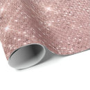 Search for rose gold glitter wrapping paper Blush