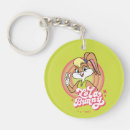 Search for loony key rings Girl rabbit