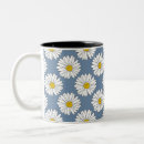 Search for yellow daisy mugs Blue