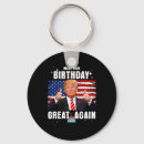 Search for 20 birthday key rings Make america great again