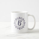 Search for monogram wreath mugs Chic