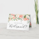 Search for hydrangea bridesmaid cards Bridal party