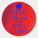 Search for keep calm stickers Blue
