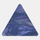 Search for blue triangles stickers Abstract