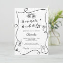 Search for brunch and bubbly bridal shower Hand drawn