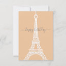 Search for eiffel tower birthday cards French