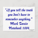 Search for truth postcards Facts