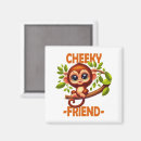 Search for cartoon monkey magnets Illustration