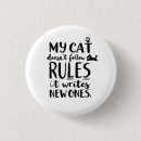 Search for funny cat designs badges Cute cat design