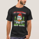 Search for snow globe christmas tshirts Santa