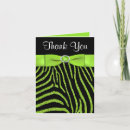 Search for zebra print thank you cards Girly