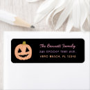 Search for pumpkin birthday return address labels Party