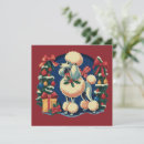 Search for 1950s christmas cards Santa claus