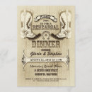 Search for cowboy rehearsal dinner invitations Horseshoe
