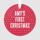 Search for polka dot christmas tree decorations Family photo