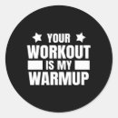 Search for work in progress stickers Fitness lover