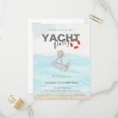 Search for yacht birthday invitations Boat party