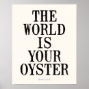 Search for oyster posters Typography
