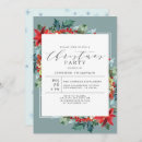 Search for flowers christmas invitations Red