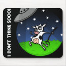 Search for alien abduction mousepads Cow