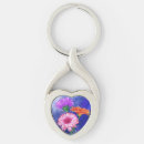 Search for heart drawing key rings Flowers