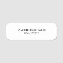 Search for real estate name tags Simple