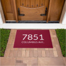 Search for burgundy doormats Simple