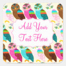 Search for owl decor stickers Pattern