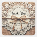 Search for burlap lace stickers Chic