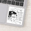 Search for cartoon spaceship stickers Outer space