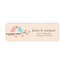 Search for love bird return address labels Pretty