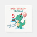 Search for dinosaurs napkins For kids