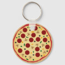 Search for pepperoni pizza key rings Party