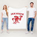 Search for team logo blankets Jacksonville state university logo