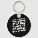 Search for thanks dad key rings Funny fathers day